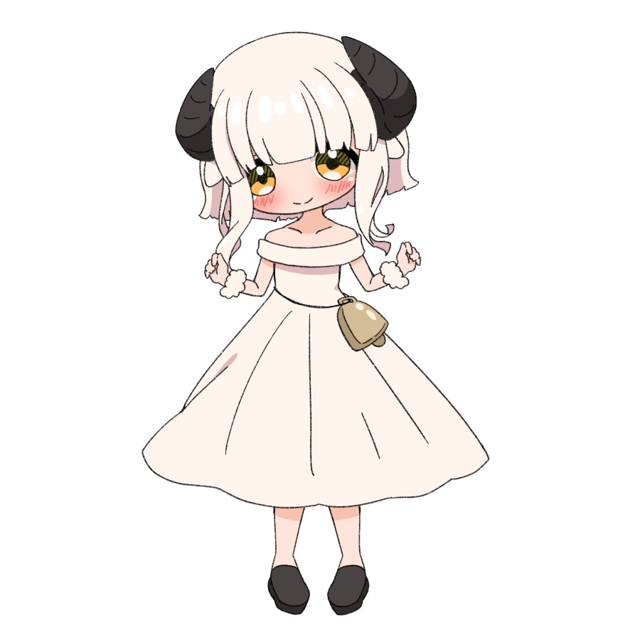 【無料あり】デフォルメ立ち絵素材 羊