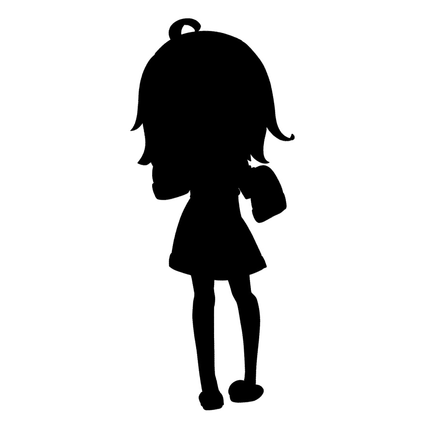 【無料あり】デフォルメ立ち絵素材 だらだらちゃん うさぎ