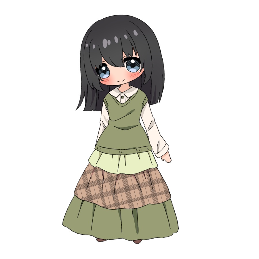 【無料あり】デフォルメ立ち絵素材 森ガール