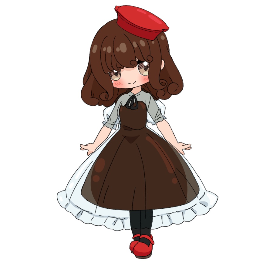 【無料あり】デフォルメ立ち絵素材 お醤油ちゃん