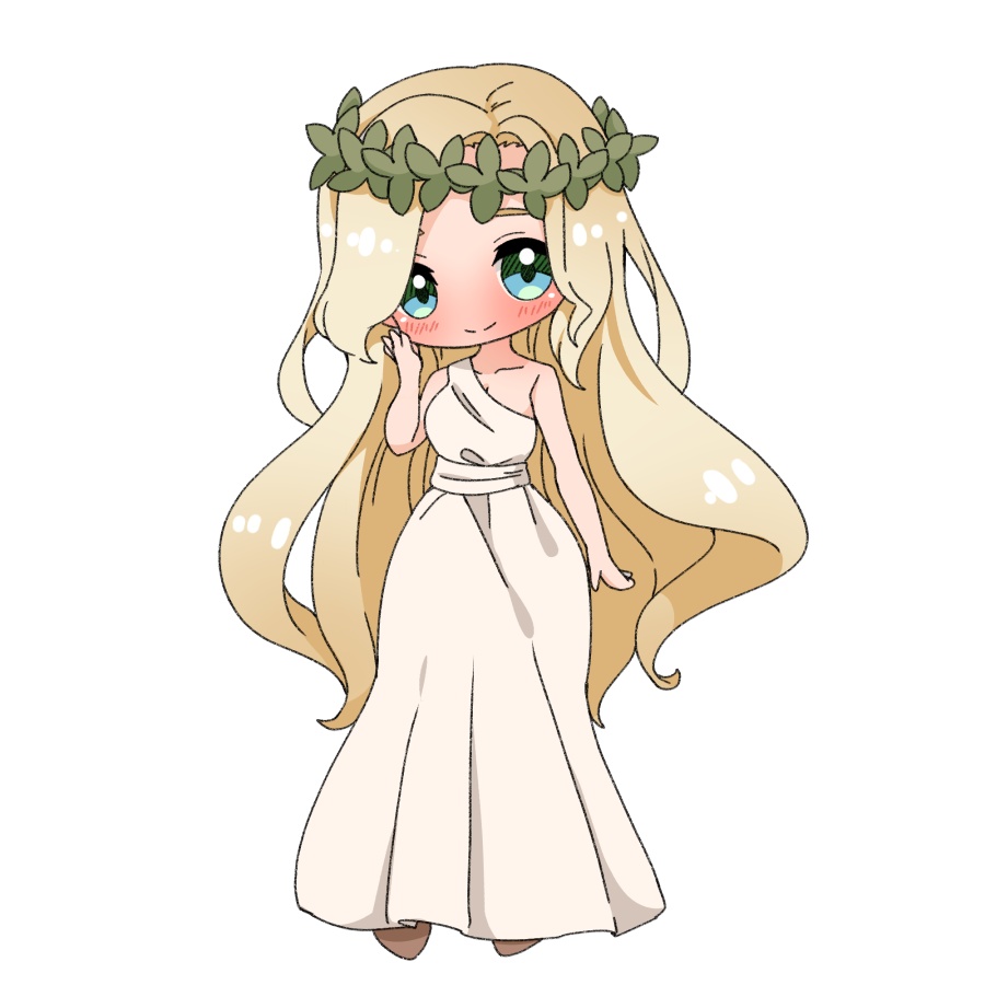 【無料あり】デフォルメ立ち絵素材 女神