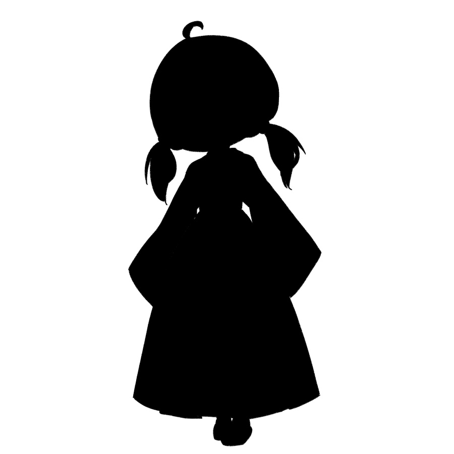 【無料あり】デフォルメ立ち絵素材 巫女 ピンク