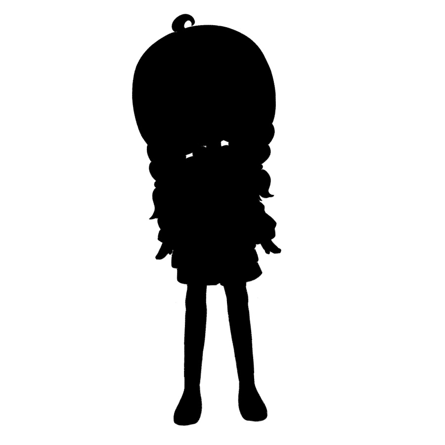 【無料あり】デフォルメ立ち絵素材 パジャマ しましまピンク