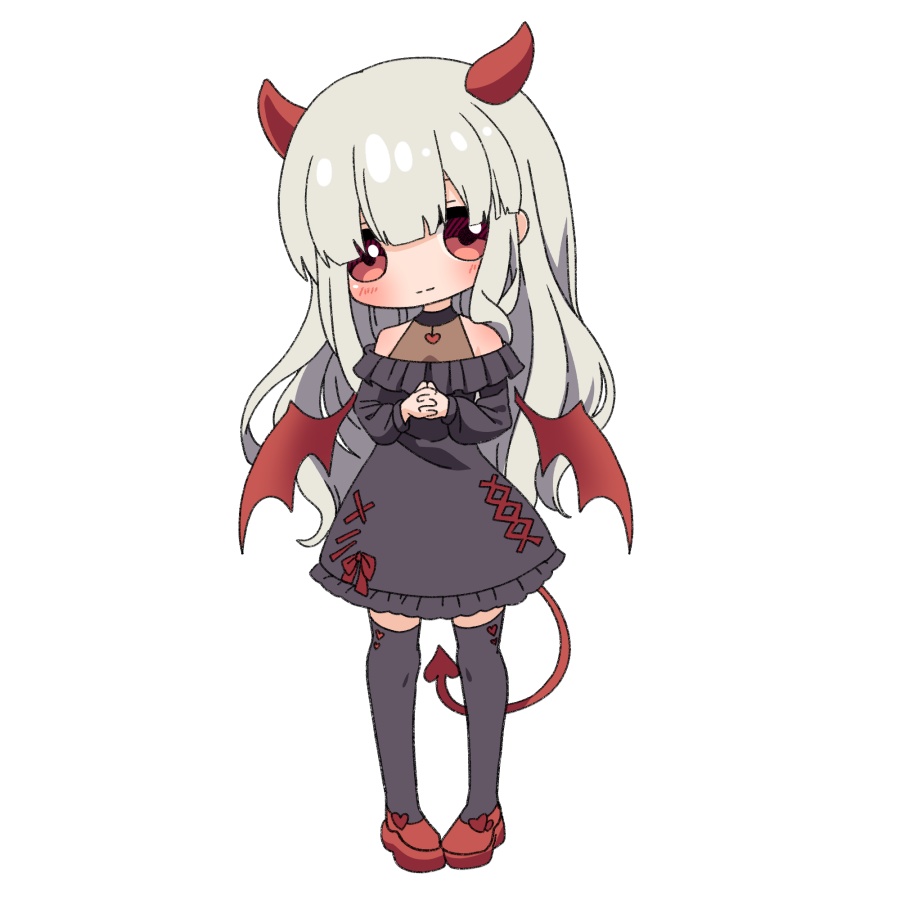 【無料あり】デフォルメ立ち絵素材 悪魔