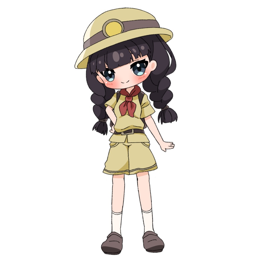 【無料あり】デフォルメ立ち絵素材 探検家