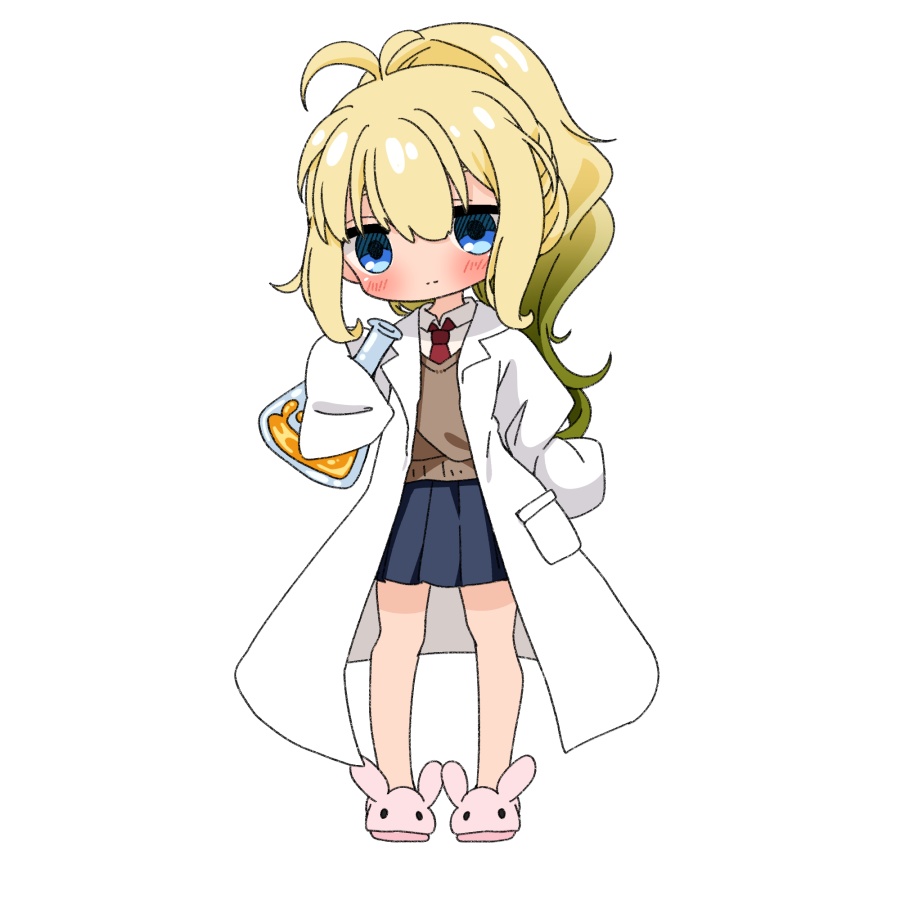 【無料あり】デフォルメ立ち絵素材 理科