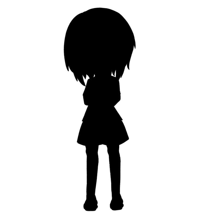 【無料あり】デフォルメ立ち絵素材 ゴシックパンツ