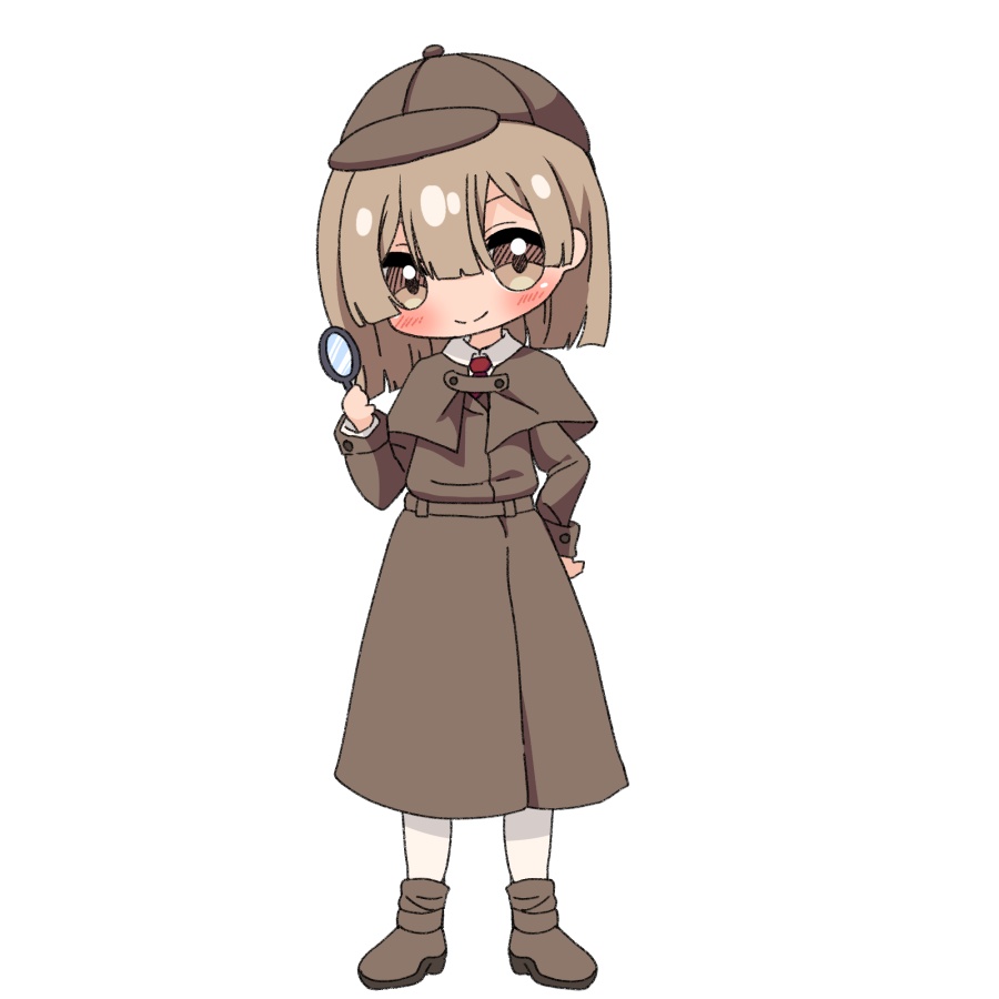 【無料あり】デフォルメ立ち絵素材 探偵