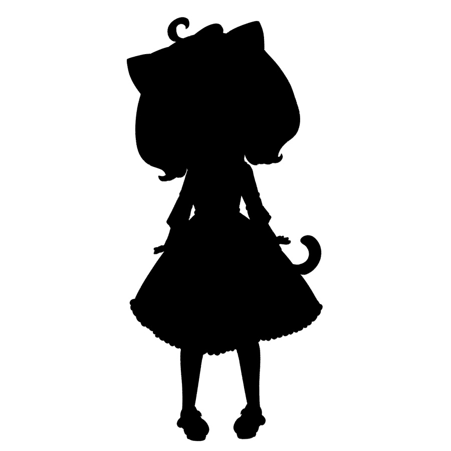 【無料あり】デフォルメ立ち絵素材 白猫ちゃん