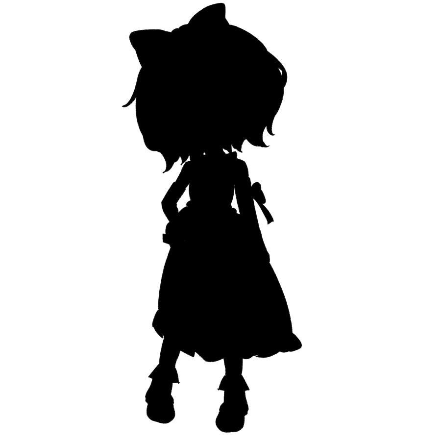 【無料あり】デフォルメ立ち絵素材 アイドル 青色