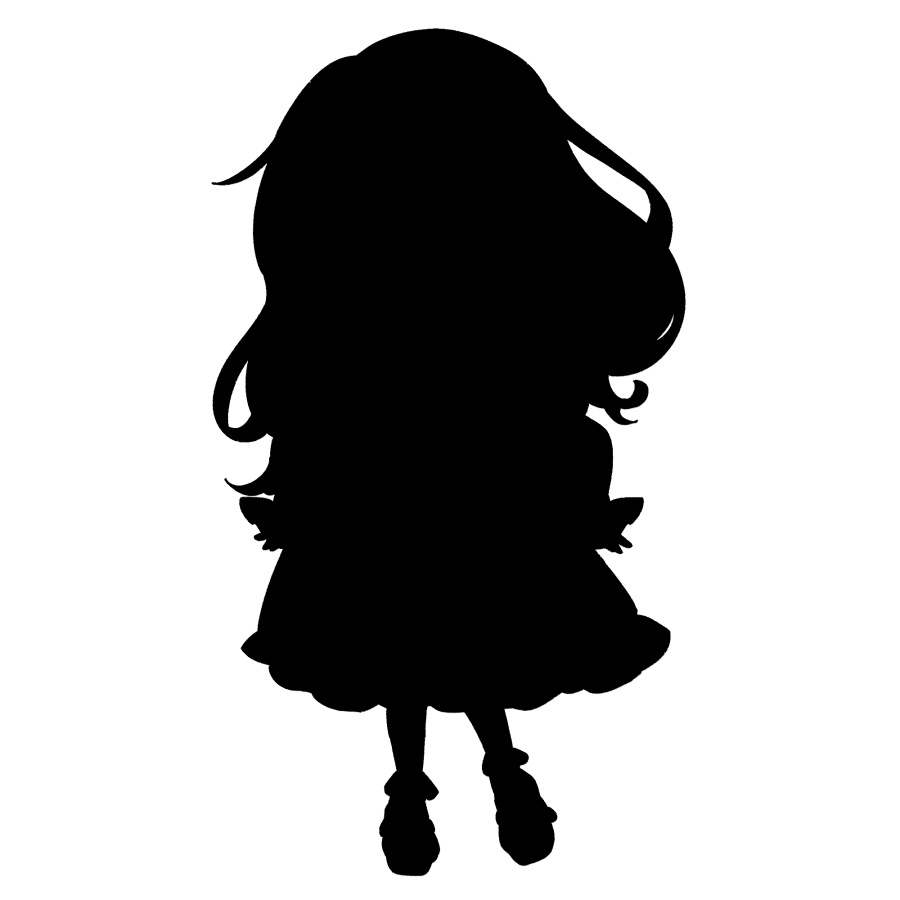 【無料あり】デフォルメ立ち絵素材 ふわふわワンピース