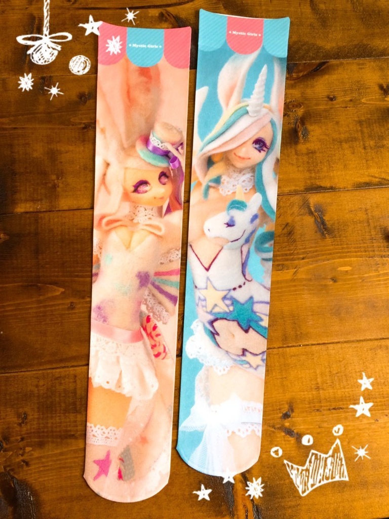 ユニィ&ミミィ ニーソックス