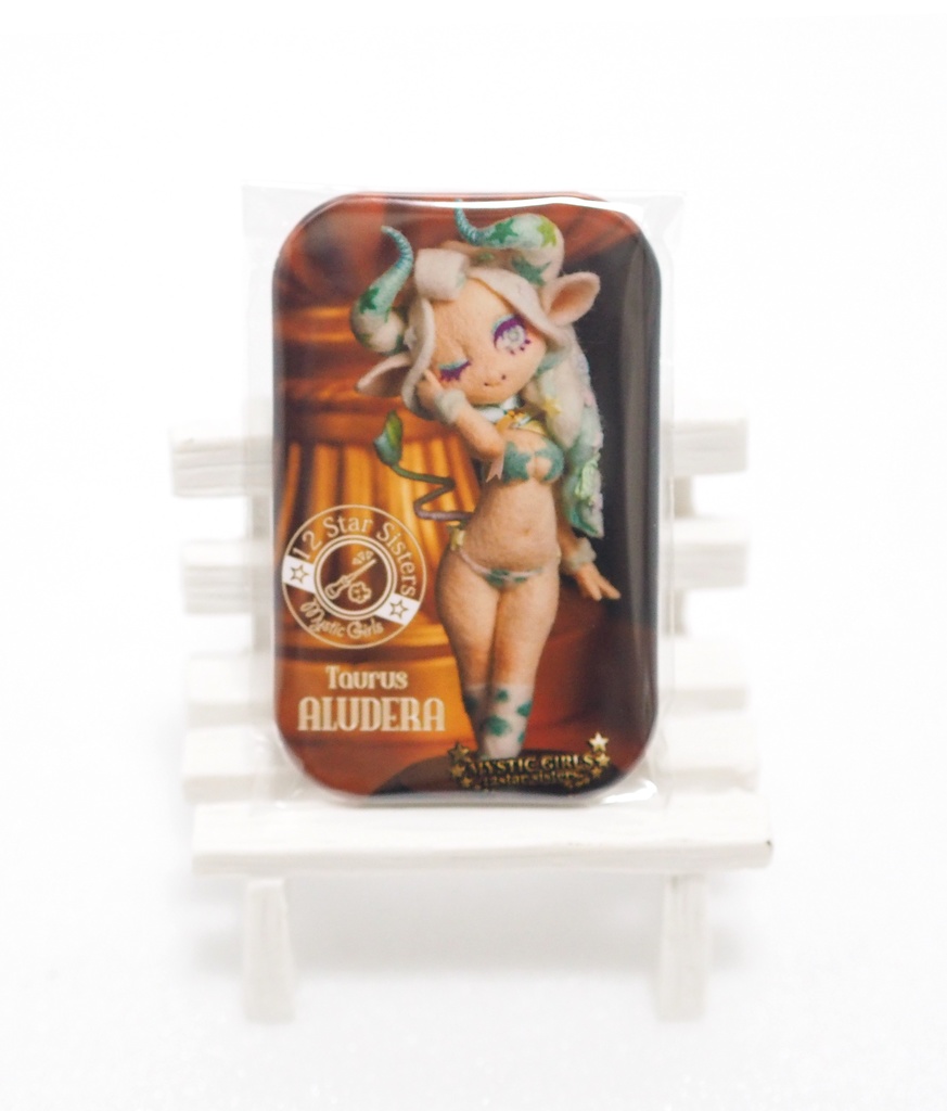 羊毛ドール『12Sstar Sisters 牡羊座アルデラ』缶バッジ