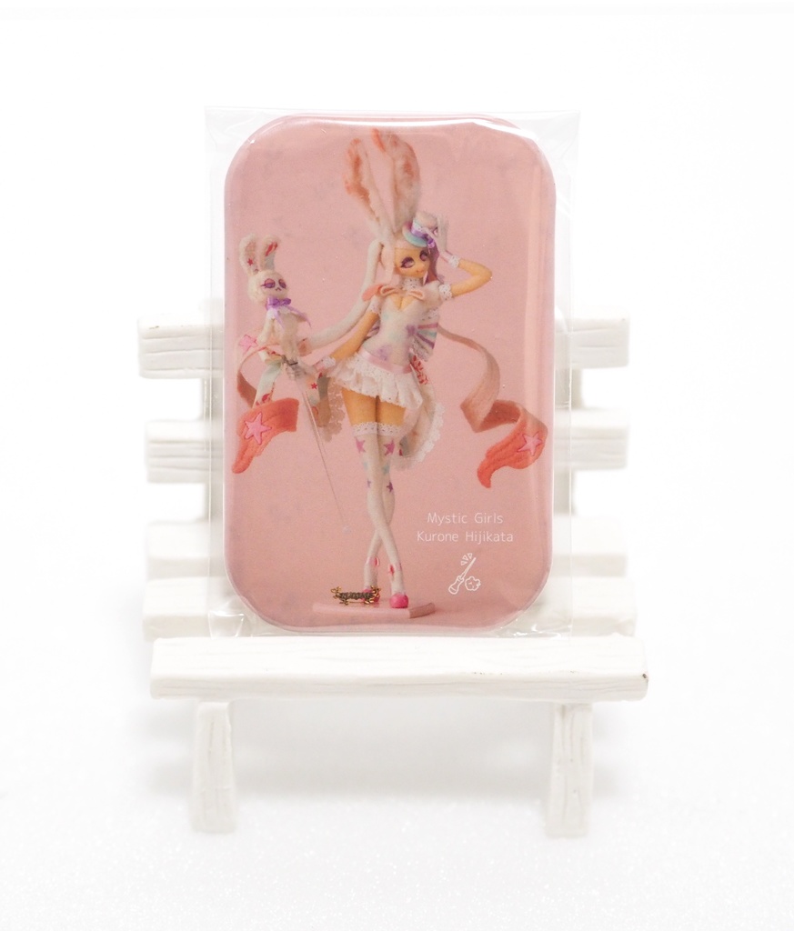 羊毛ドール『マジカルミミィ』缶バッジ
