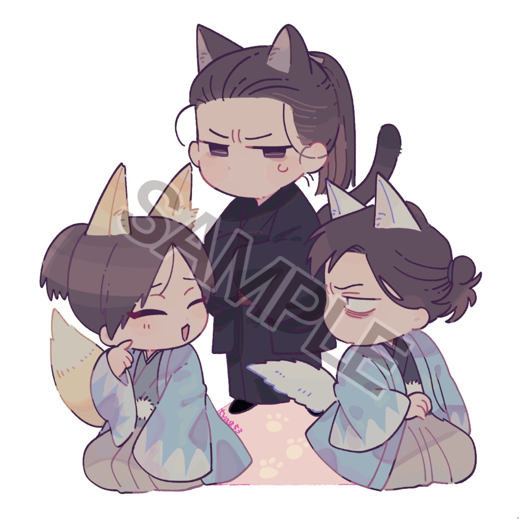 3匹しんせんぐみアクスタ