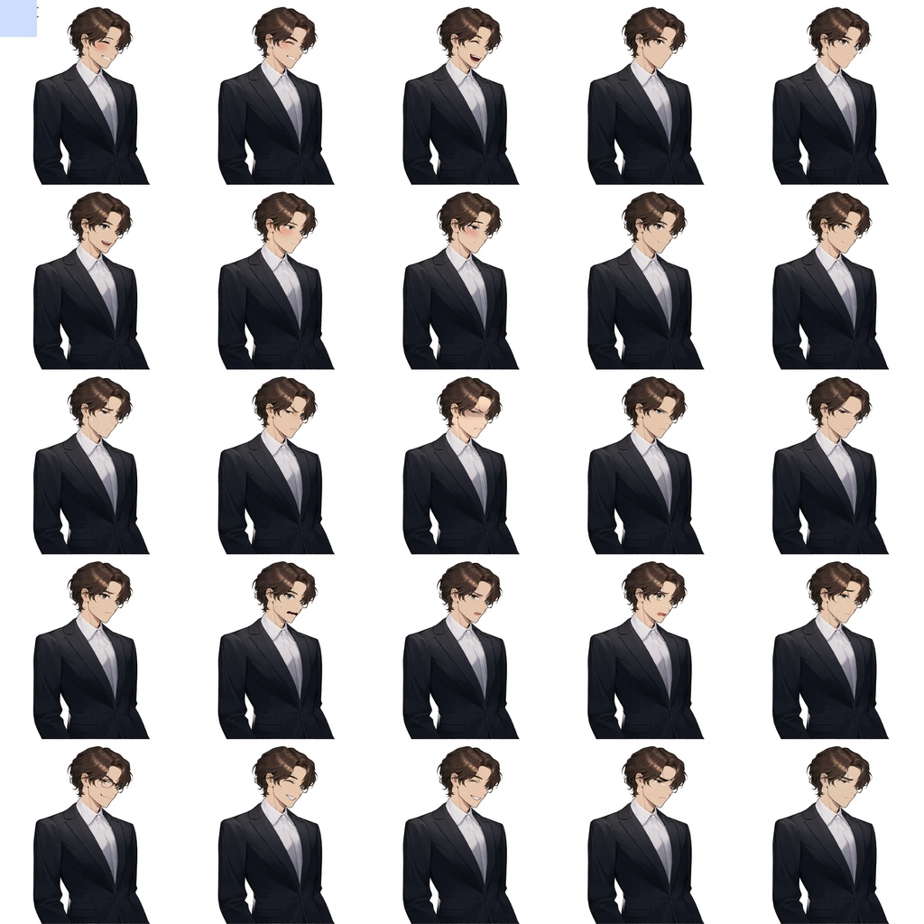 汎用立ち絵素材【SW1-Brown-2】