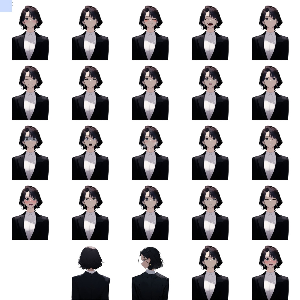 汎用立ち絵素材【SW1-Head-1】