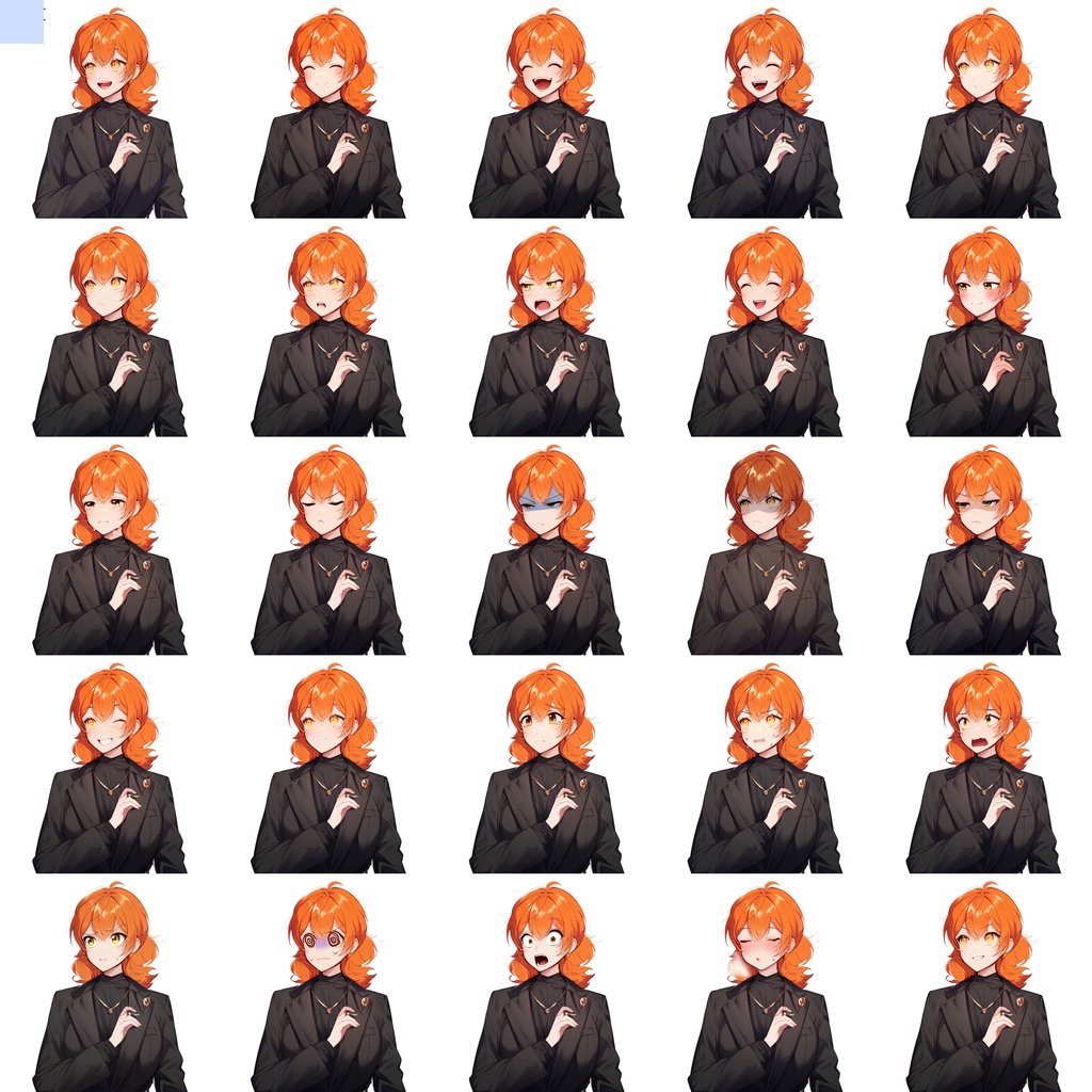 汎用立ち絵素材【SW1-Orange-1】