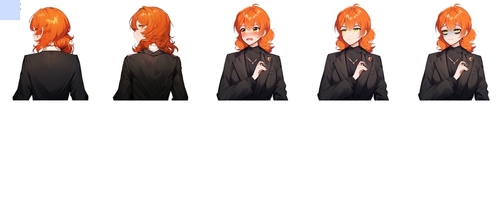 汎用立ち絵素材【SW1-Orange-1】