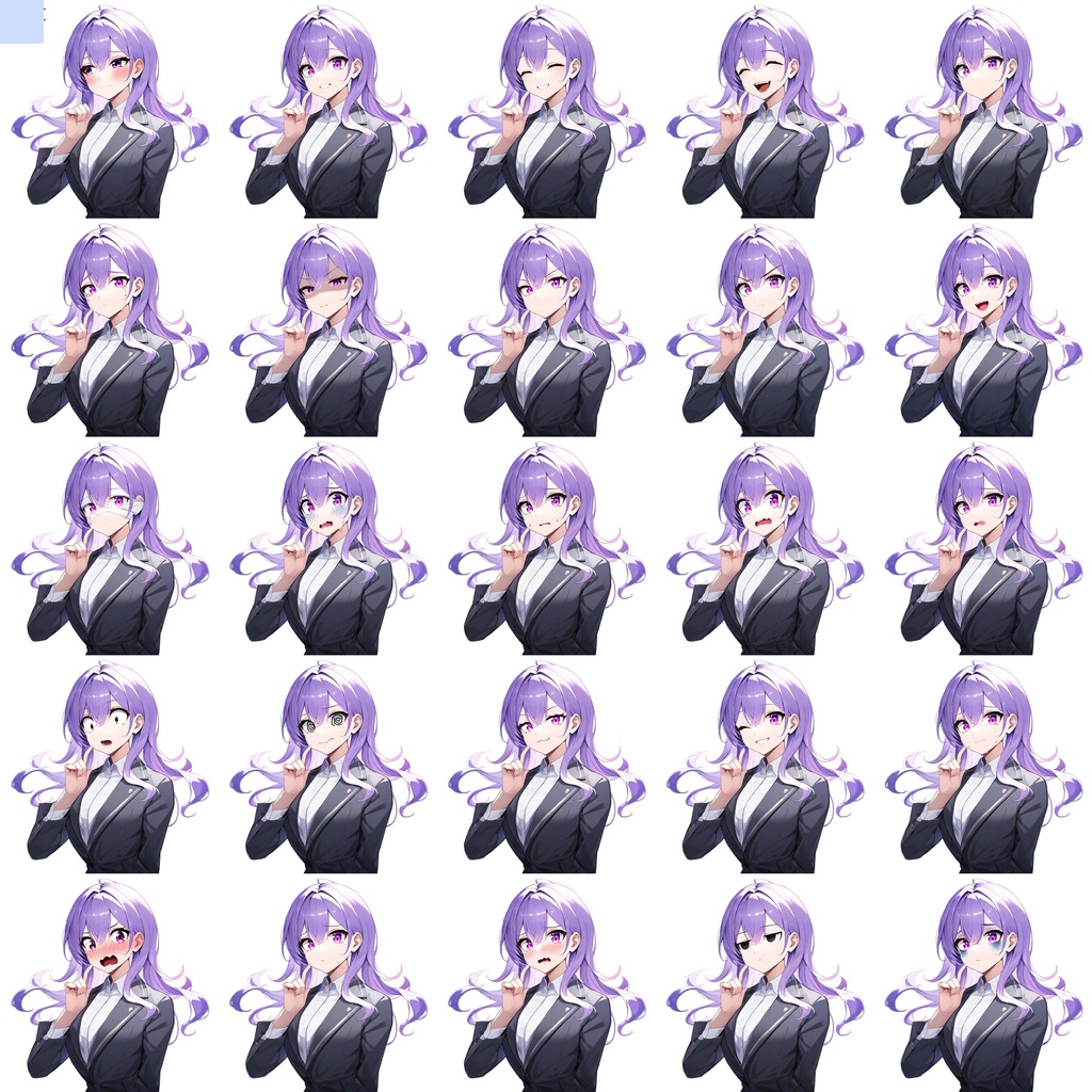 汎用立ち絵素材【SW1-Purple-1】