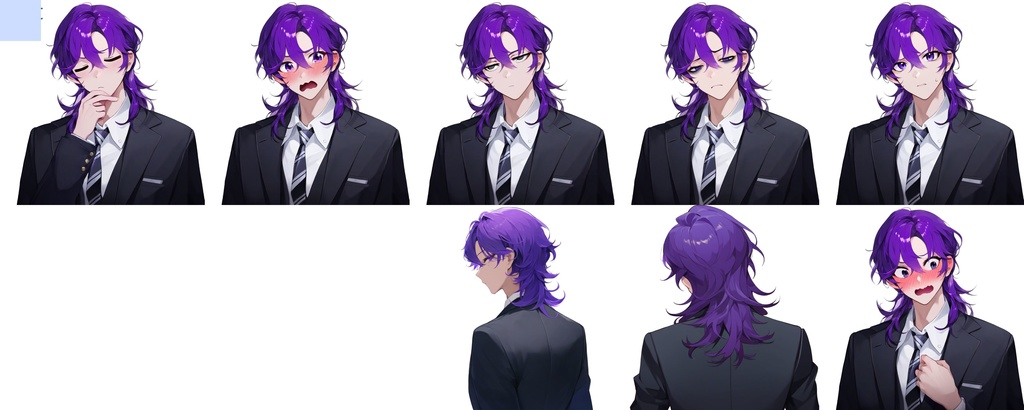 汎用立ち絵素材【SW1-Purple-2】