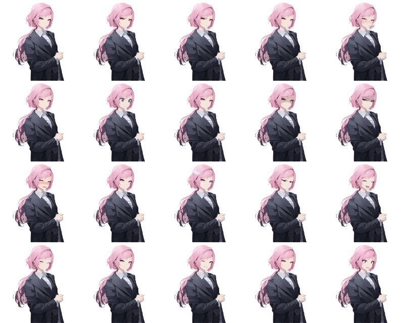 汎用立ち絵素材【SW1-Pink-2】