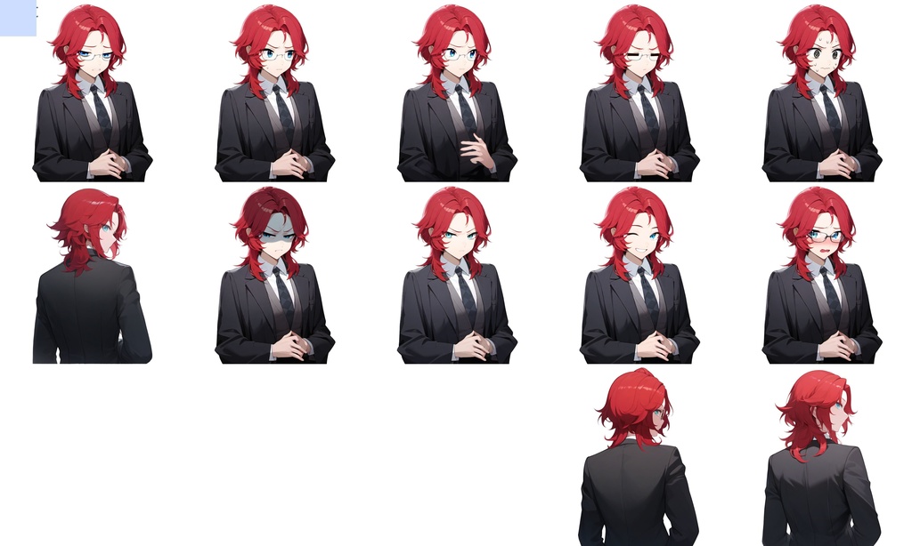 汎用立ち絵素材【SW1-Red-1】