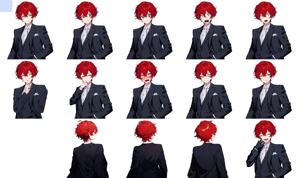 汎用立ち絵素材【SW1-Red-2】