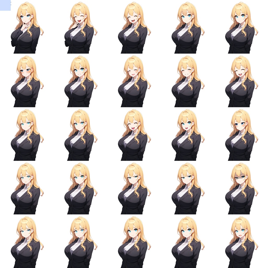 汎用立ち絵素素材【SW1-Yellow-1】