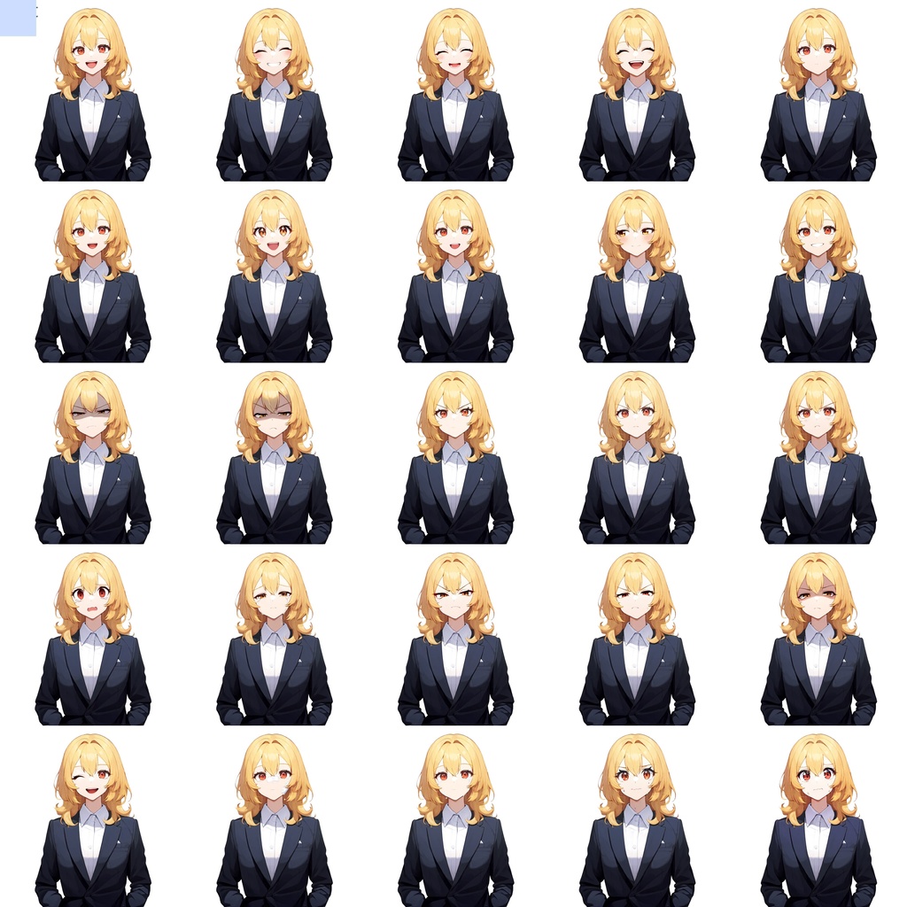 汎用立ち絵素素材【SW1-Yellow-2】