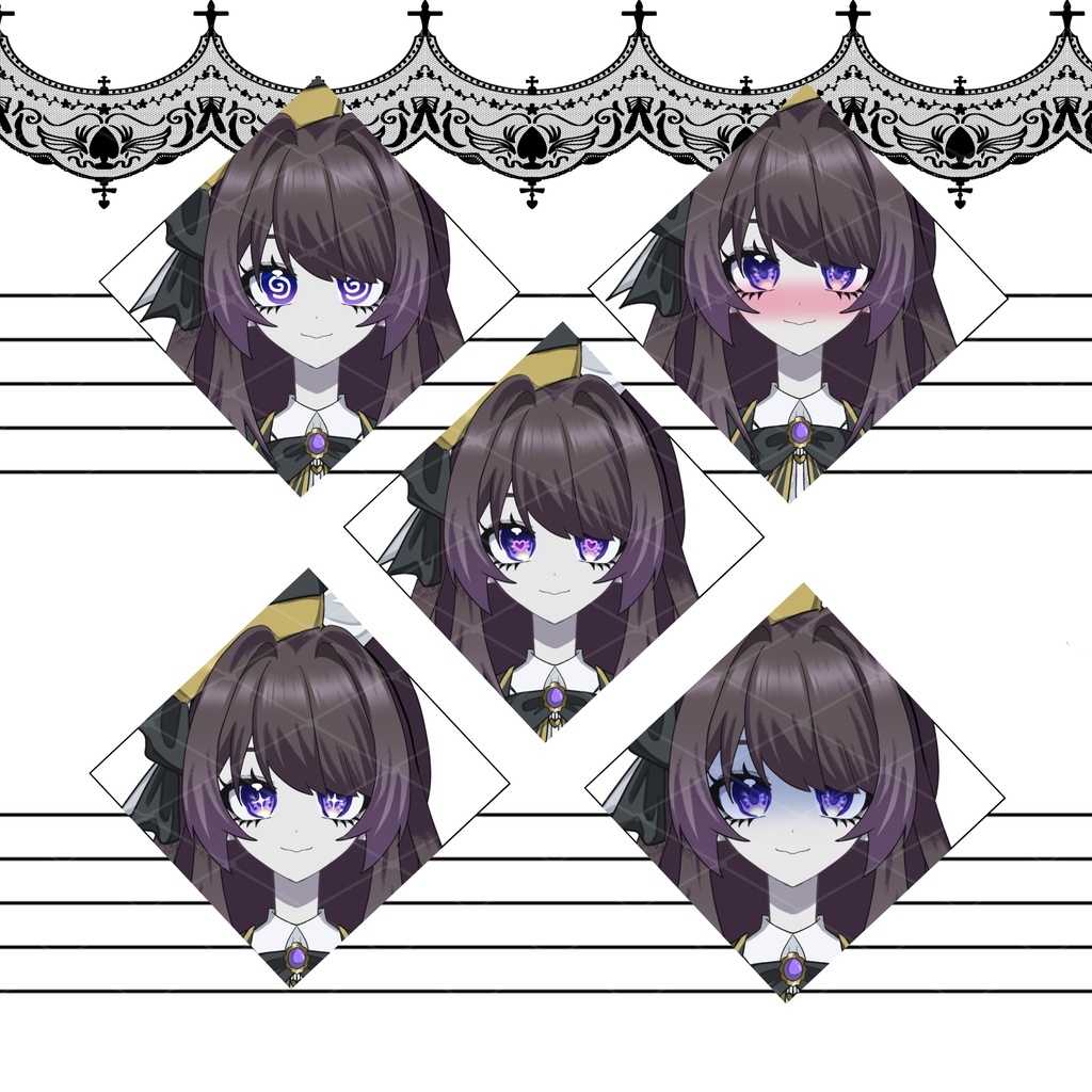 【限定1点】ホテルマンの少女【パーツ分け済みPSD】