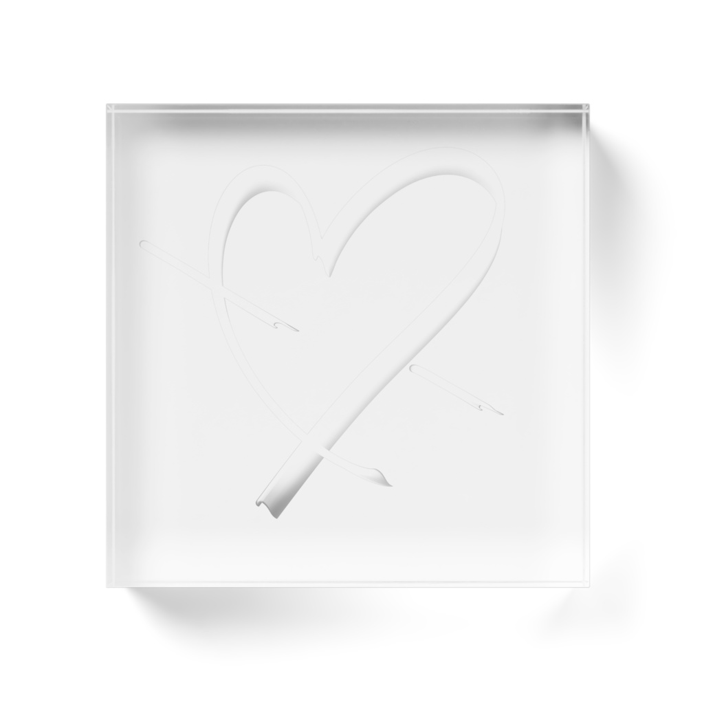 アクリルブロック 「気付き」