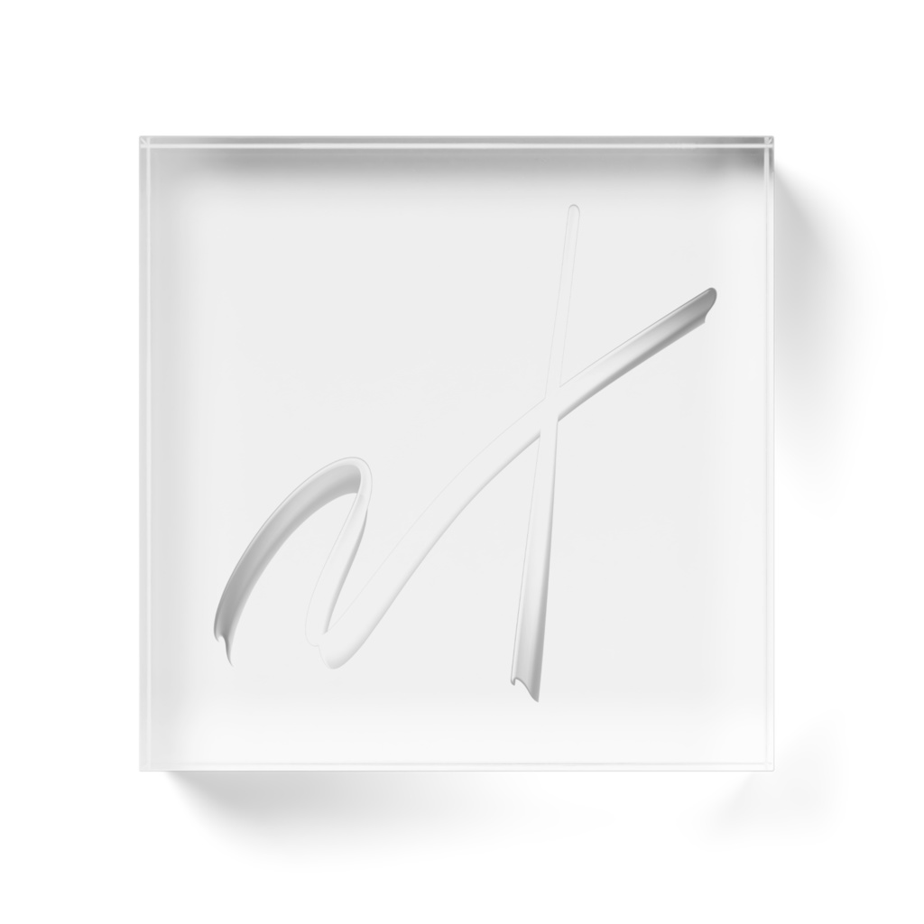 アクリルブロック 「断ち」