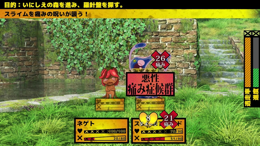 逃亡性痛み症候群:体験版