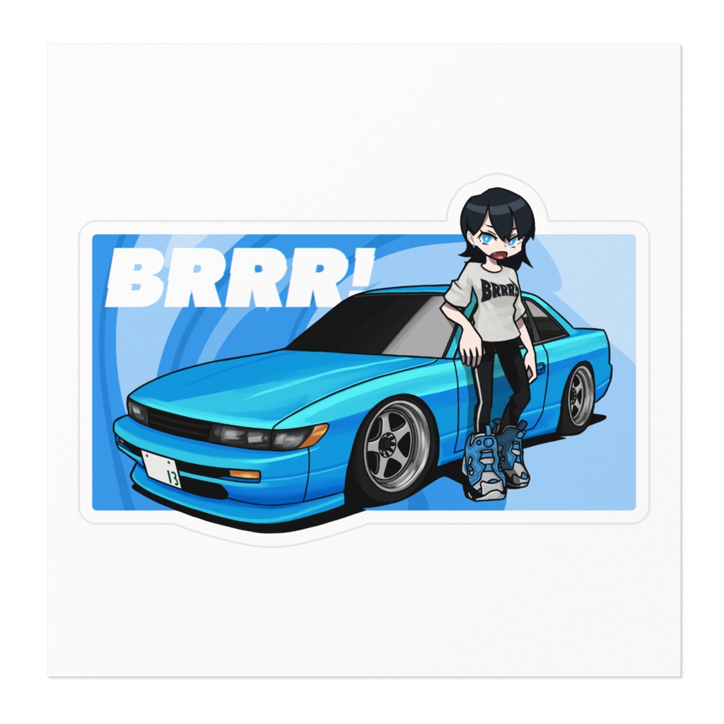 BRRR! CARTOON! ステッカー