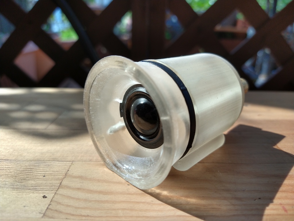 スーパートゥイーターユニットを設置するための台座のデータ