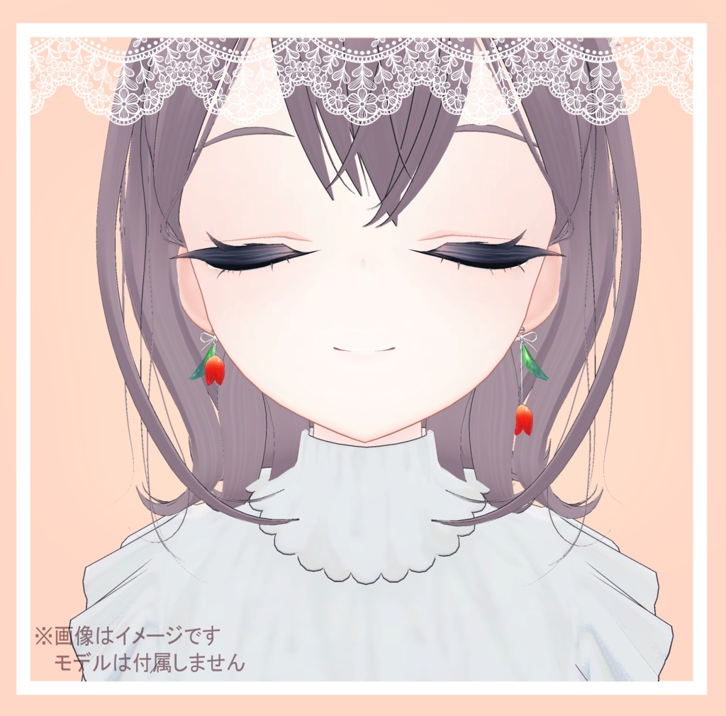 【FREE/無料】チューリップイヤリング🌷