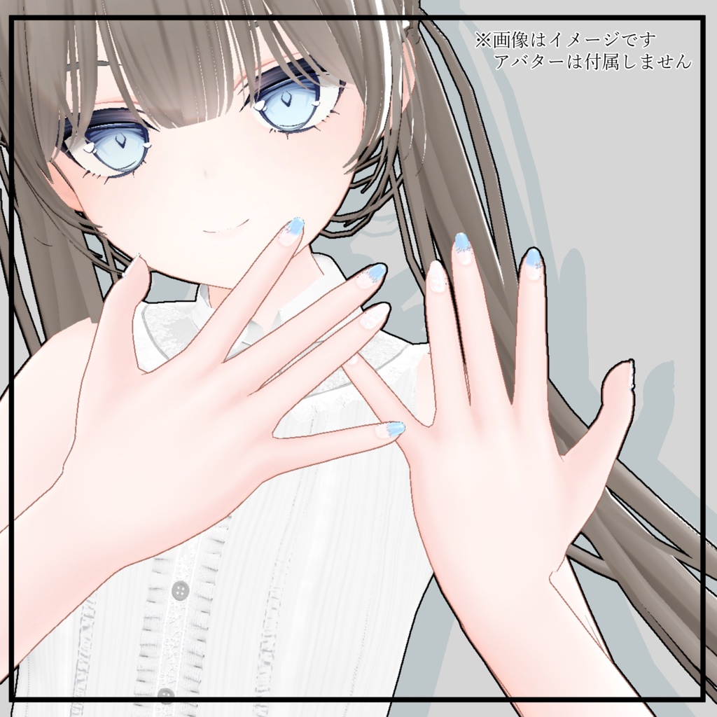 【アリスフィール対応】Simple Flower nail🌼✨