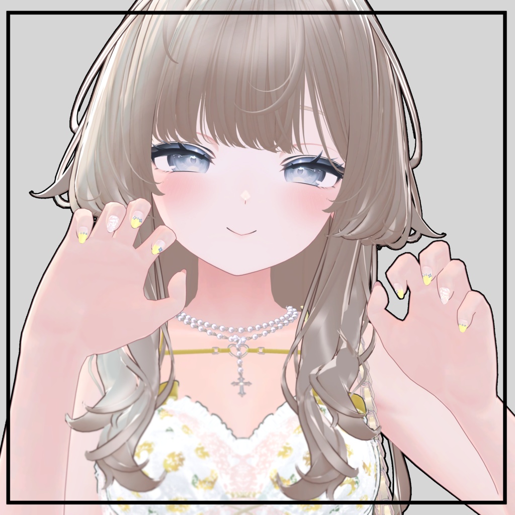 Simple Flower nail🌼✨