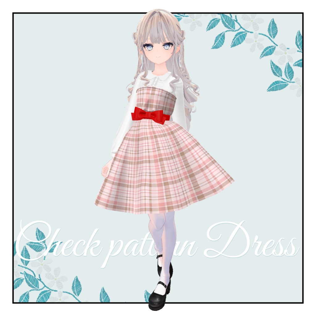 【アリスフィール対応】🍂 Check pattern Dress🍂
