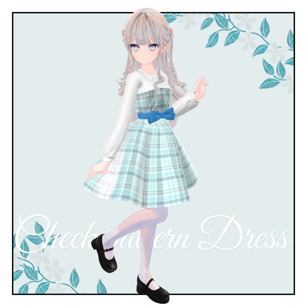 【アリスフィール対応】🍂 Check pattern Dress🍂
