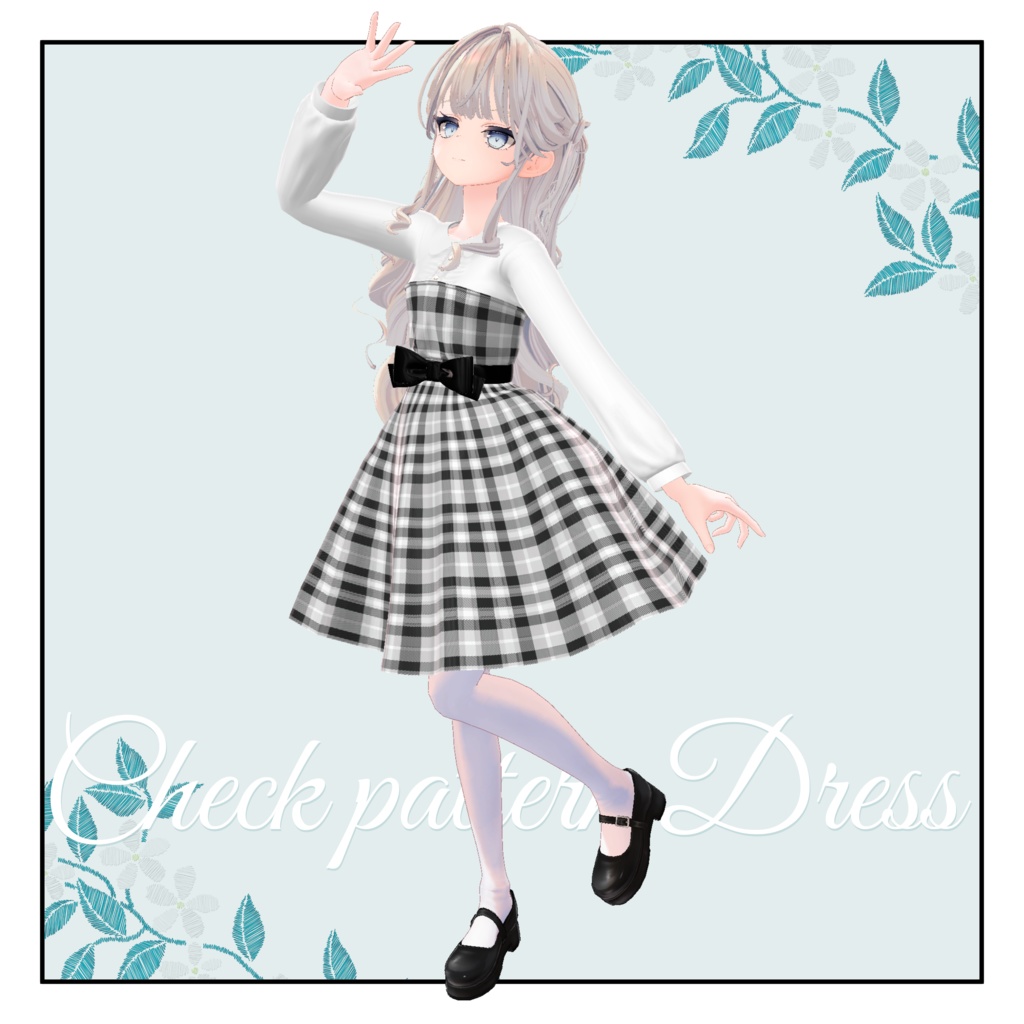 【アリスフィール対応】🍂 Check pattern Dress🍂