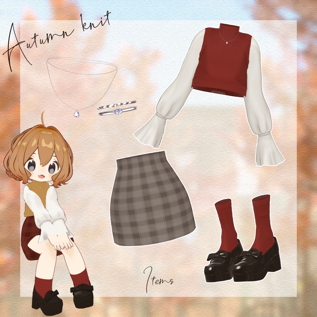 【4アバター対応】Autumn Knit🍁