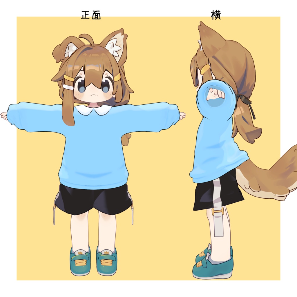 【FREE/無料】まめスモック【まめひなた対応】