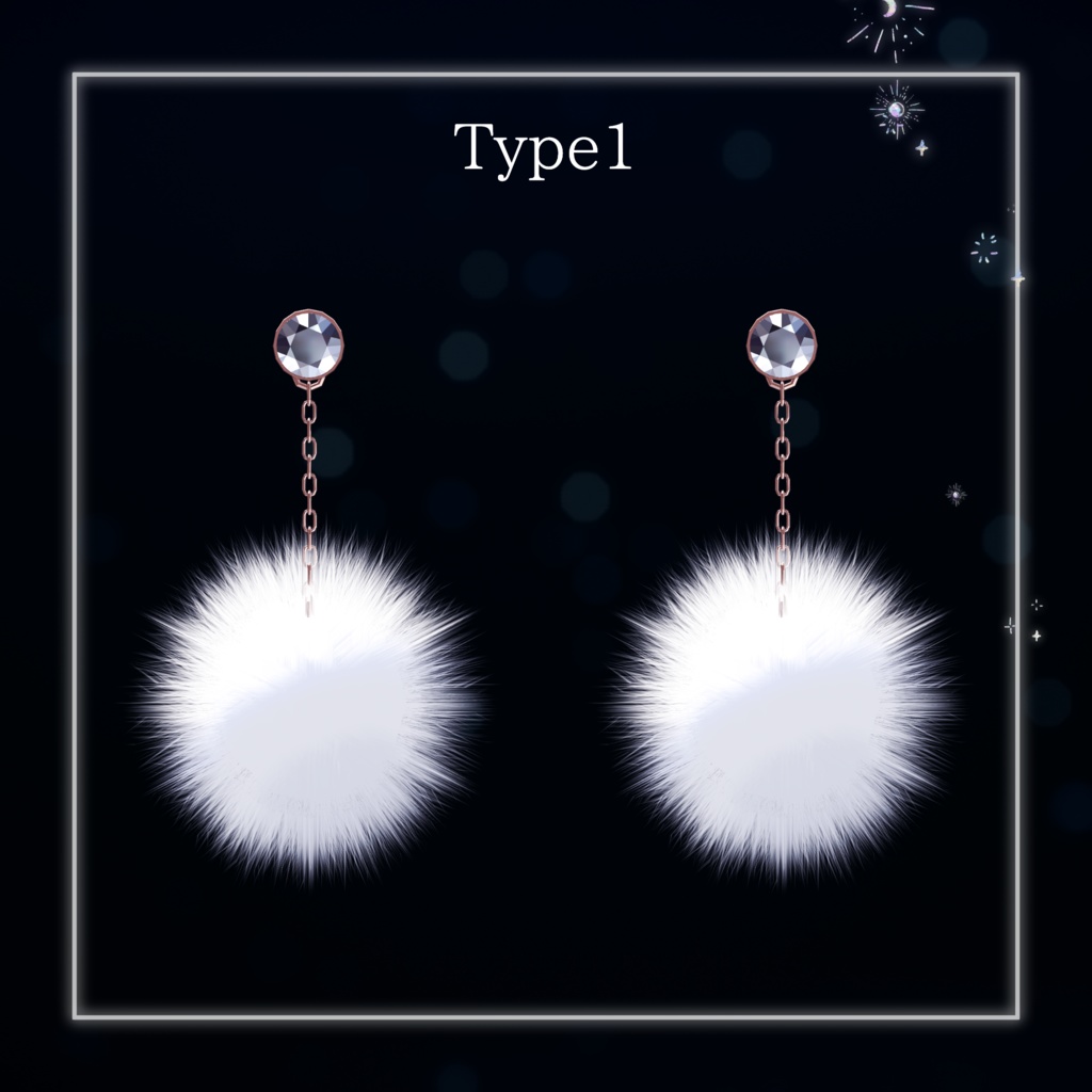 PomPom Earring❄️