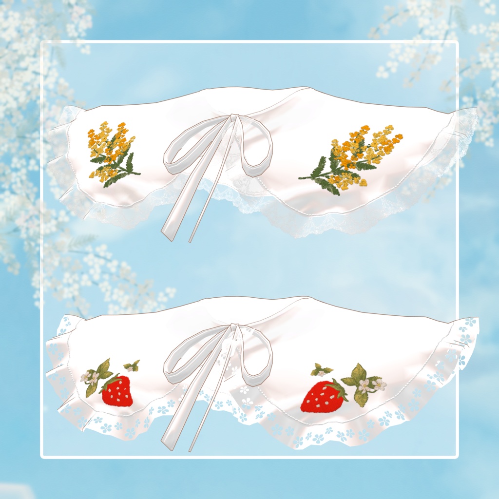 【1周年記念】🌼 Bloom Attached Collar🌼