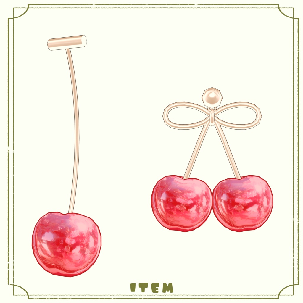 🍒 Cherry Earring 🍒