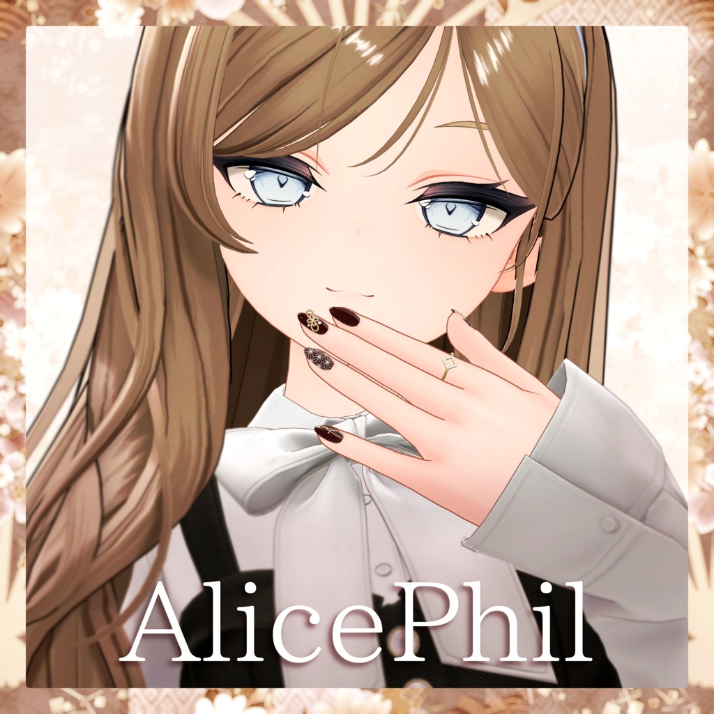 【24時間無料】和柄ネイル - Wa Pattern Nail -【6アバター対応】