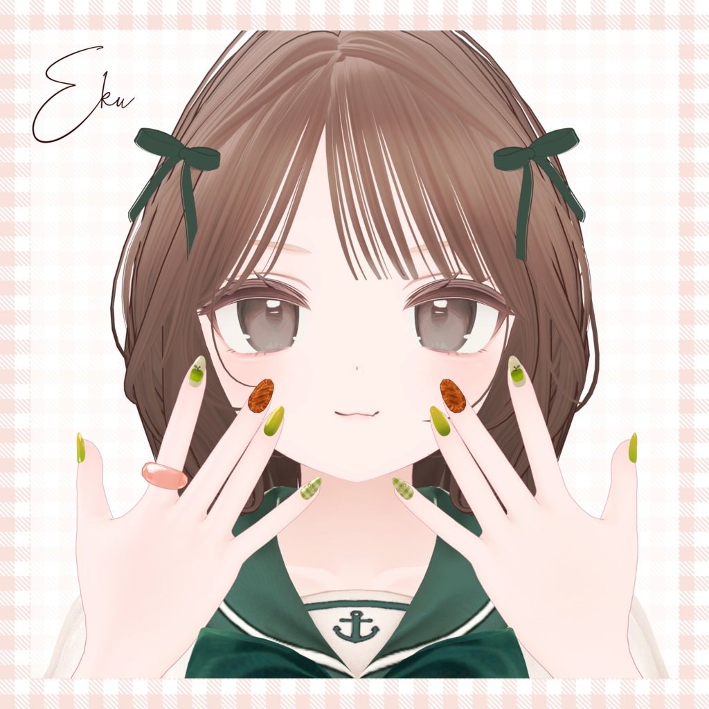 【24h限定無料】🍎アップルパイネイル🍎【6アバター対応】