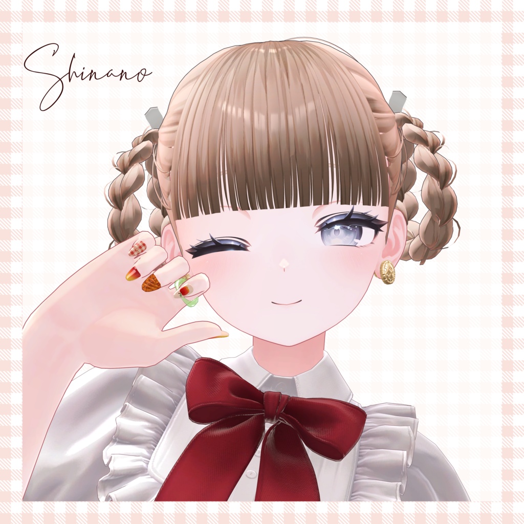【24h限定無料】🍎アップルパイネイル🍎【6アバター対応】